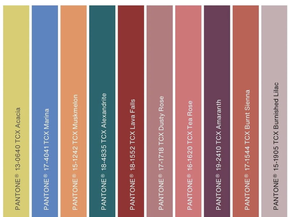 Summer Color Trends