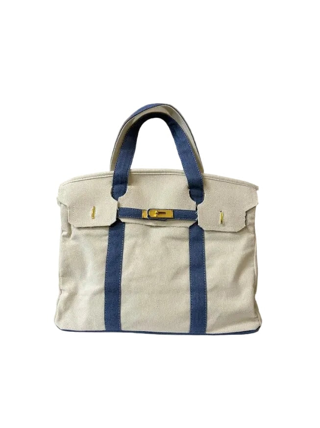 Canvas Boat Bag Denim Tote & Satchel Familywear 