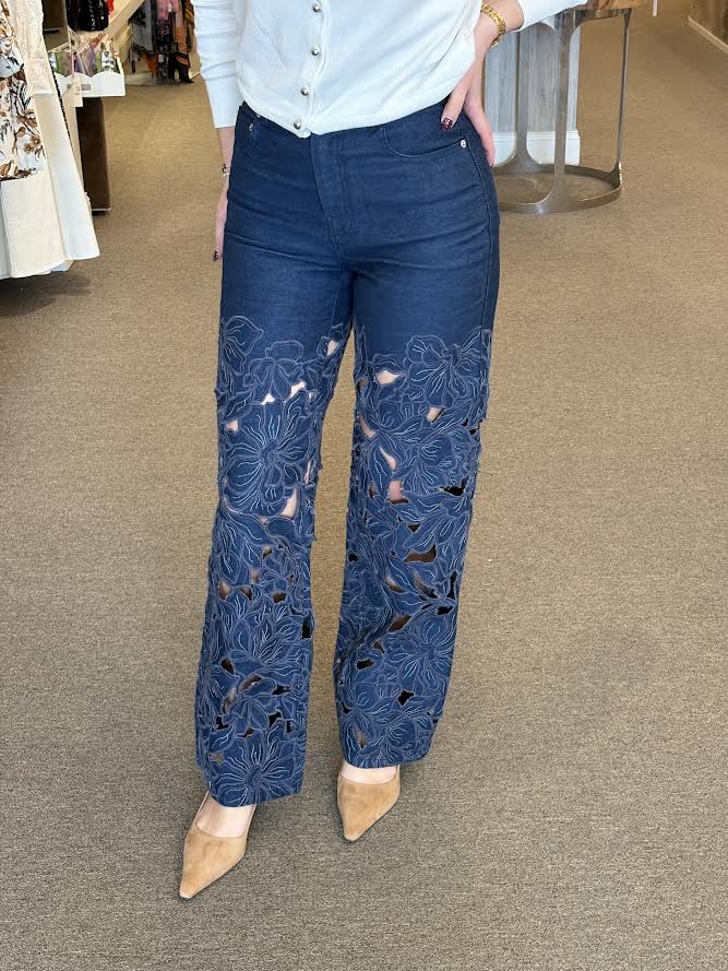 Betty Straight Leg Jean Imperial Denim - Straight Simkhai 