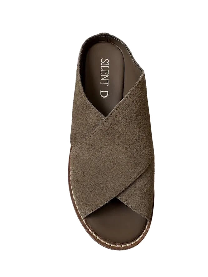 Orelia Taupe Wedges - Wedge Silent D 