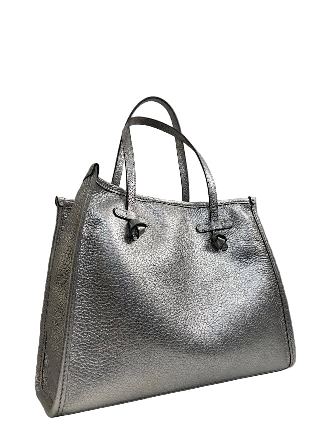 Large Marcella Silver Clay Hobo & Shoulder Gianni Chiarini 