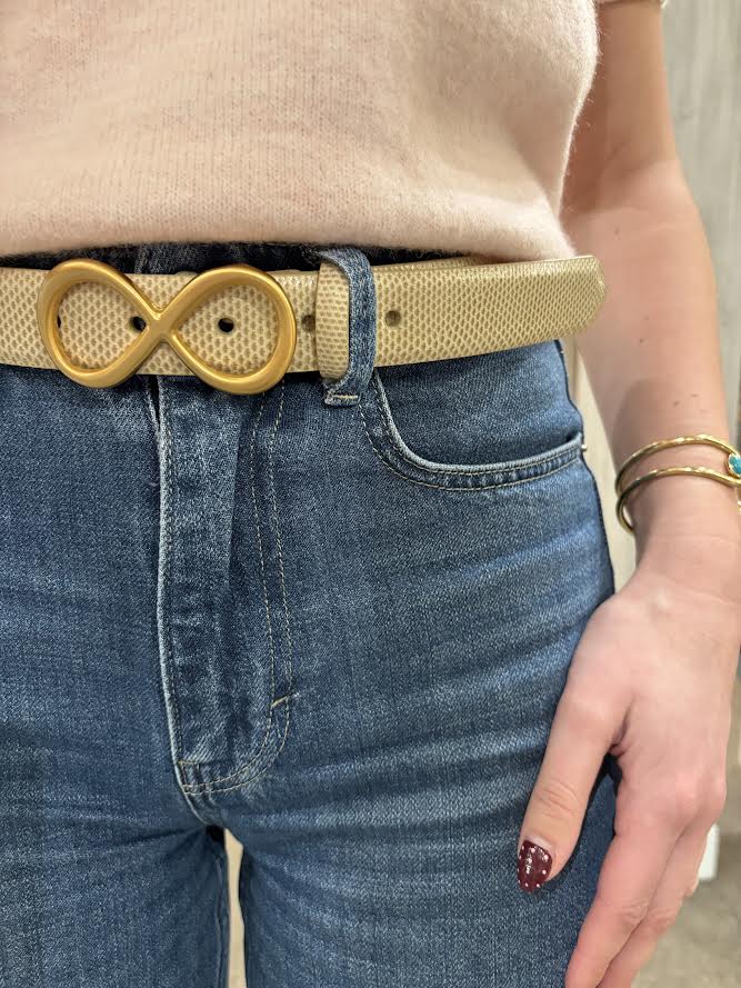 1 1/8 Karung Belt with Buckle Tan Belts W.Kleinberg 