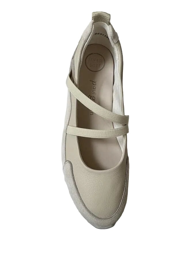 Dynamic Fit Flat Sneaker Shell Biscuit Combo Sneakers Paul Green 