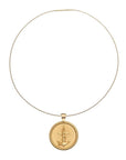 Strong Original Pendant Coin Anchor Omega Wire Necklaces Jane Win 