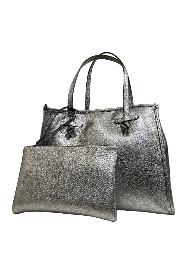 Large Marcella Silver Clay Hobo & Shoulder Gianni Chiarini 
