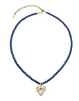 Protect Eye on your Heart Beaded Necklace Necklaces Jane Win 