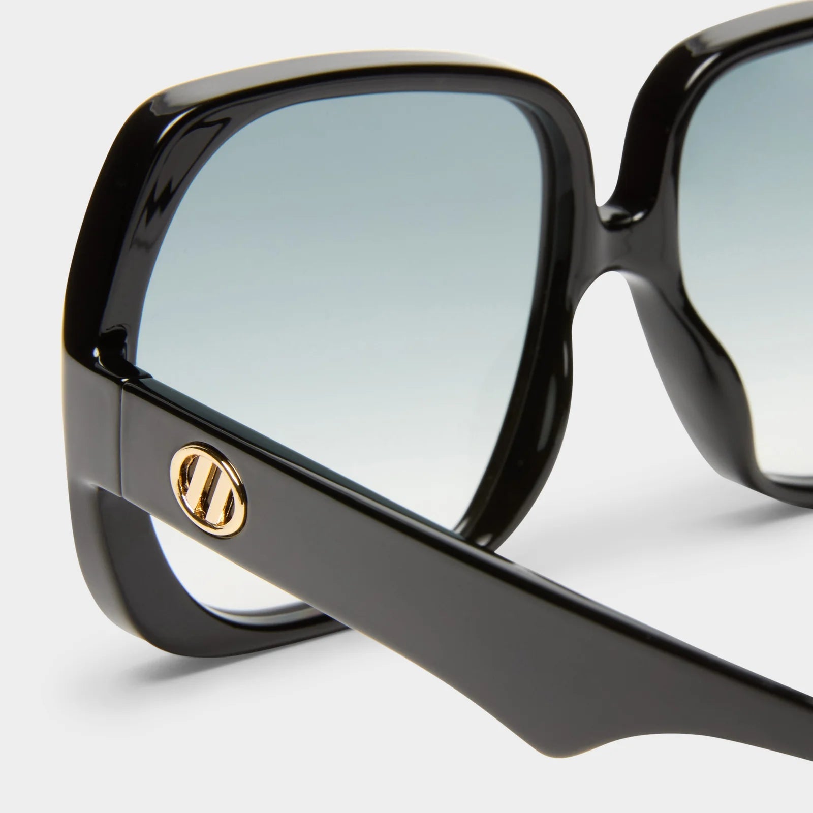 Polydisco Black Sunglasses Le Specs 