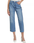 Atelier Le Jane Crop Daylight Pearl Denim - Cropped & Ankle Frame 