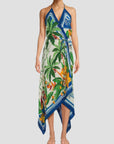 Tropical Destinations Dress Off-White Dresses - Midi Farm Rio 
