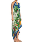 Tropical Destinations Dress Off-White Dresses - Midi Farm Rio 