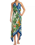 Tropical Destinations Dress Off-White Dresses - Midi Farm Rio 