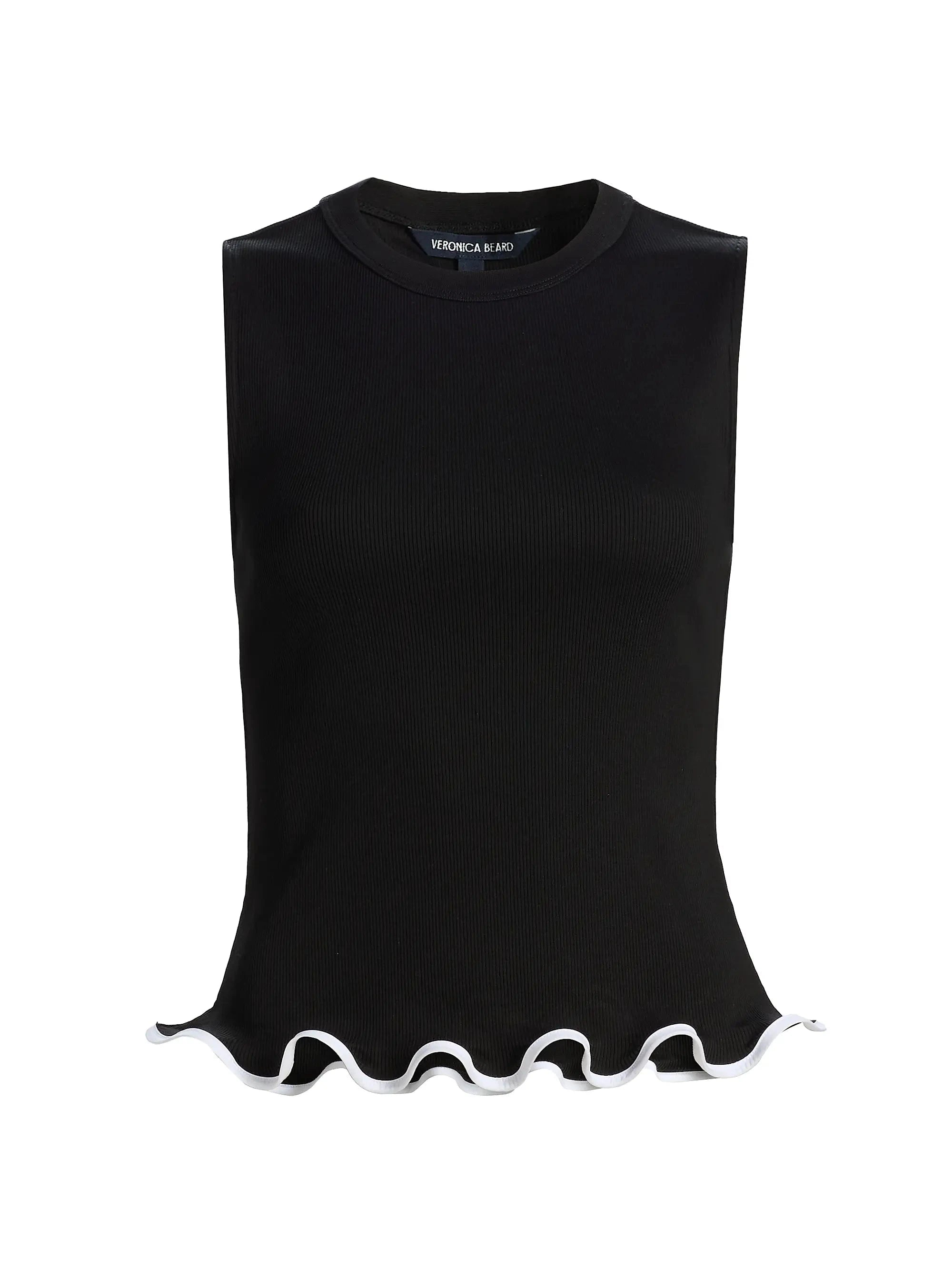 Elianne Sleeveless Top Black Tops - Tanks Veronica Beard 