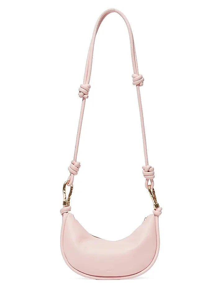 Avery Leather Crossbody Pale Pink Crossbody Simkhai 