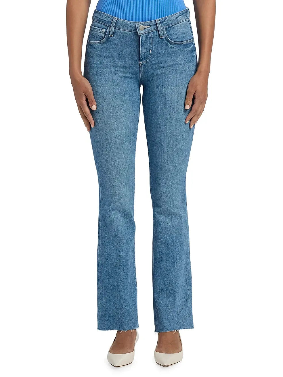 Sneeki Low Rise Sneaker Straight Kona Denim - Straight L'Agence 