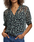 Taylor Floral Shirt Floral Sal Tops - Blouses rag & bone 