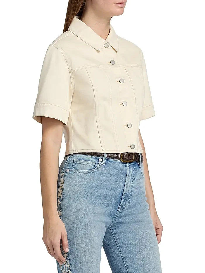 Malcom Jacket Ecru Jackets - Denim Veronica Beard 