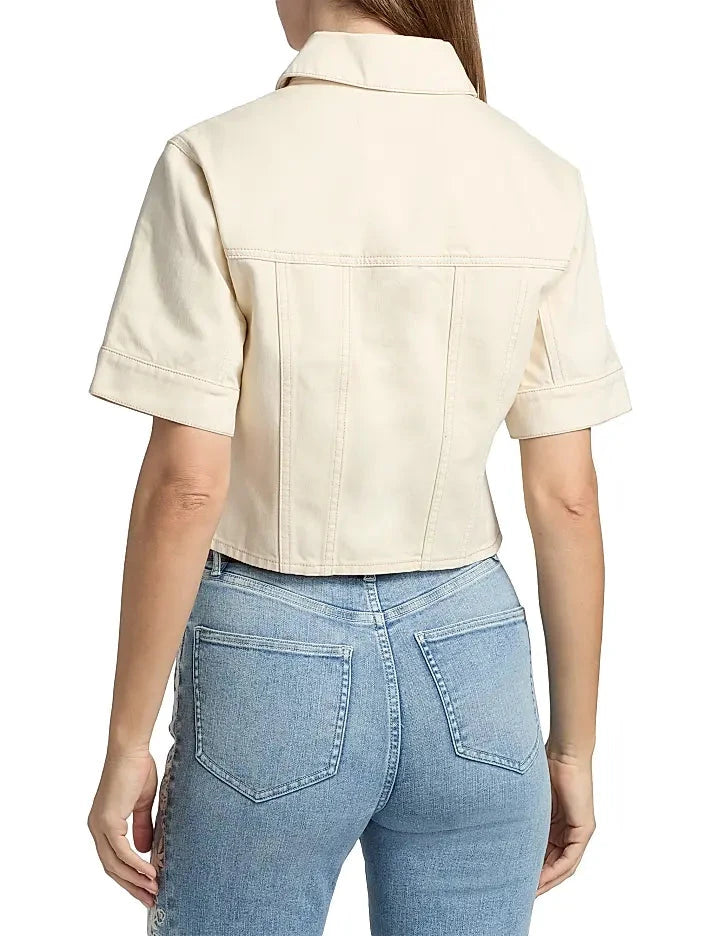 Malcom Jacket Ecru Jackets - Denim Veronica Beard 