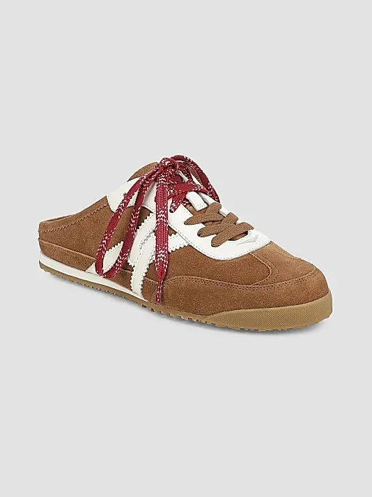 Nicoline Suede Sneaker Chestnut Sneakers Veronica Beard - Shoes 