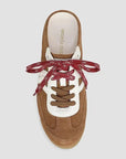 Nicoline Suede Sneaker Chestnut Sneakers Veronica Beard - Shoes 
