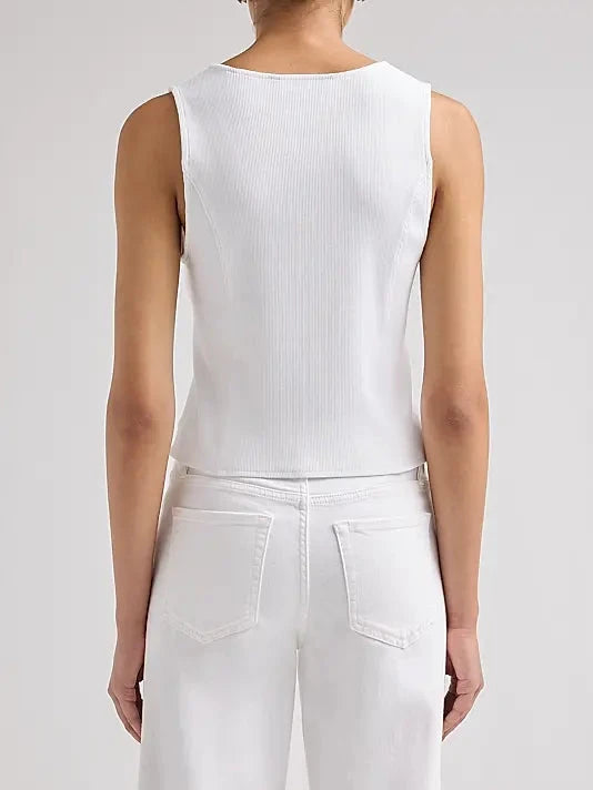 Quenby Top White Tops - Tanks Veronica Beard 