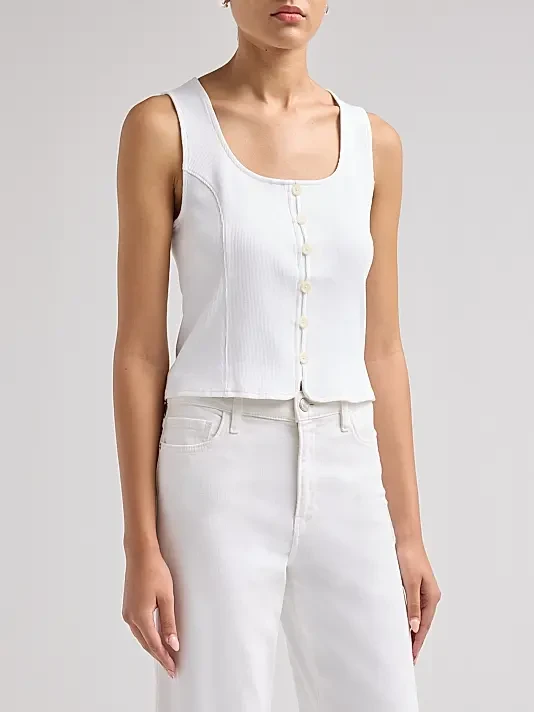 Quenby Top White Tops - Tanks Veronica Beard 