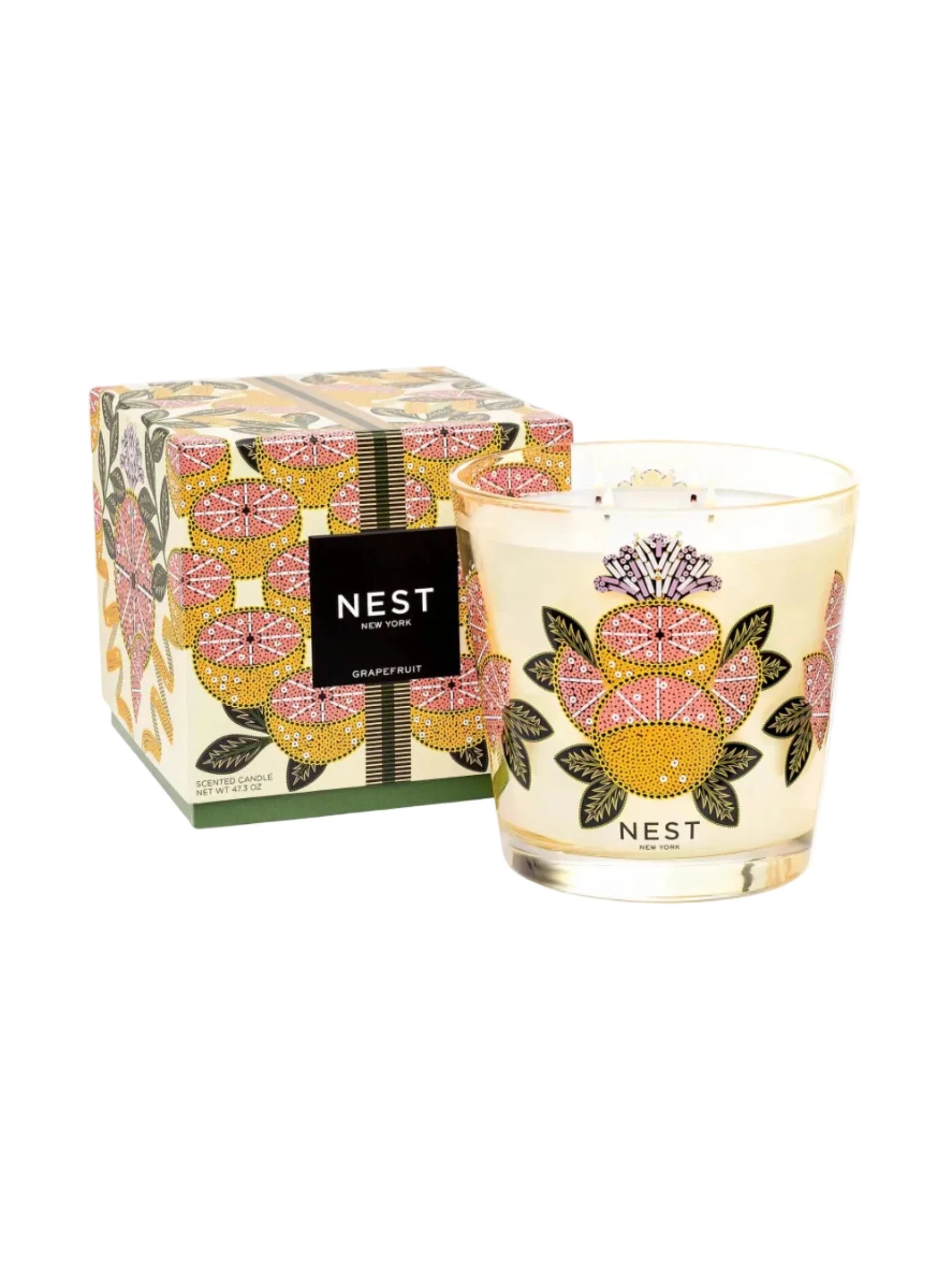 Speciality Luxury Candle 47.3 FL Grapefruit Candles & Diffusers - Candles NEST 