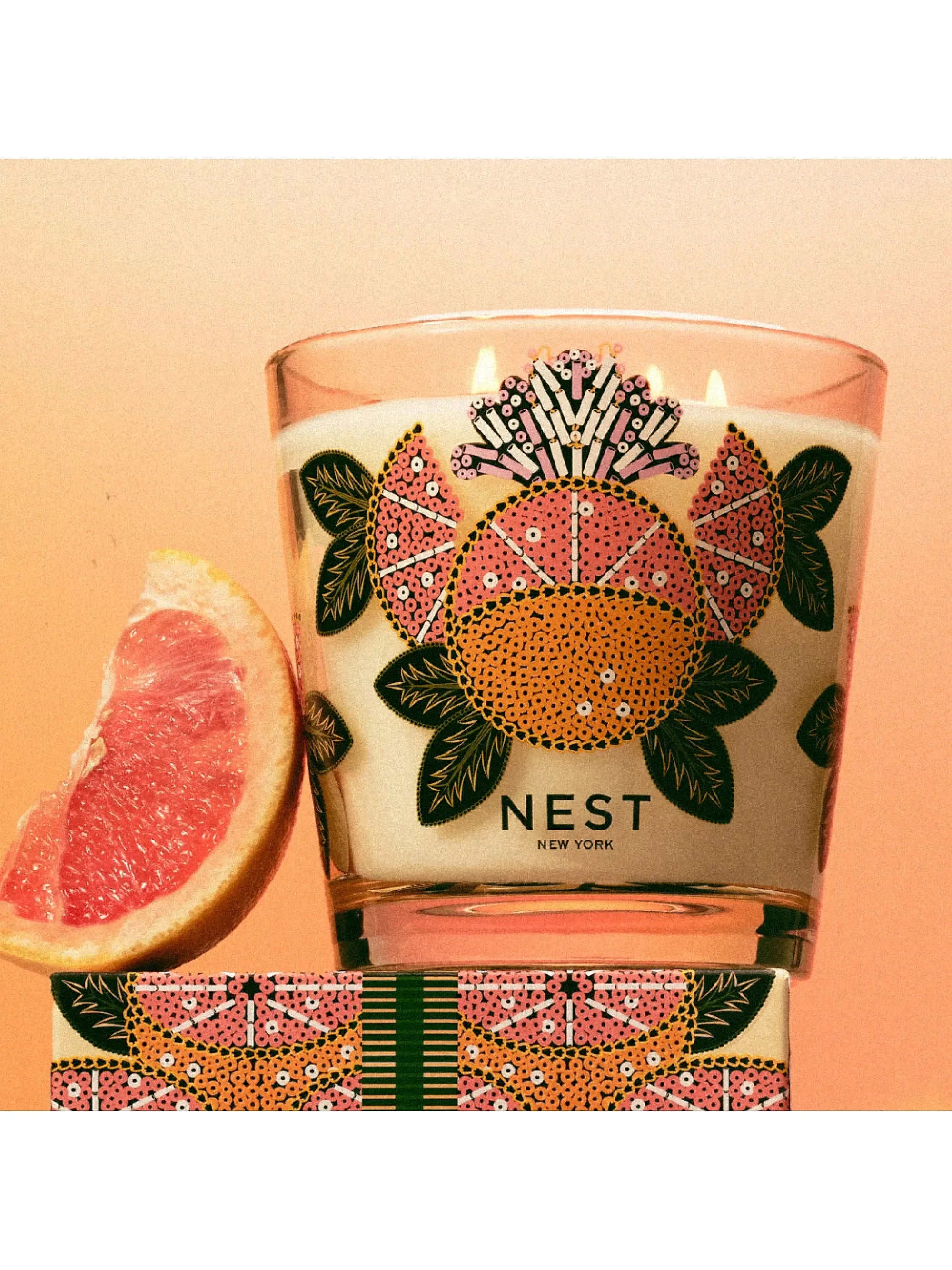 Speciality Luxury Candle 47.3 FL Grapefruit Candles & Diffusers - Candles NEST 