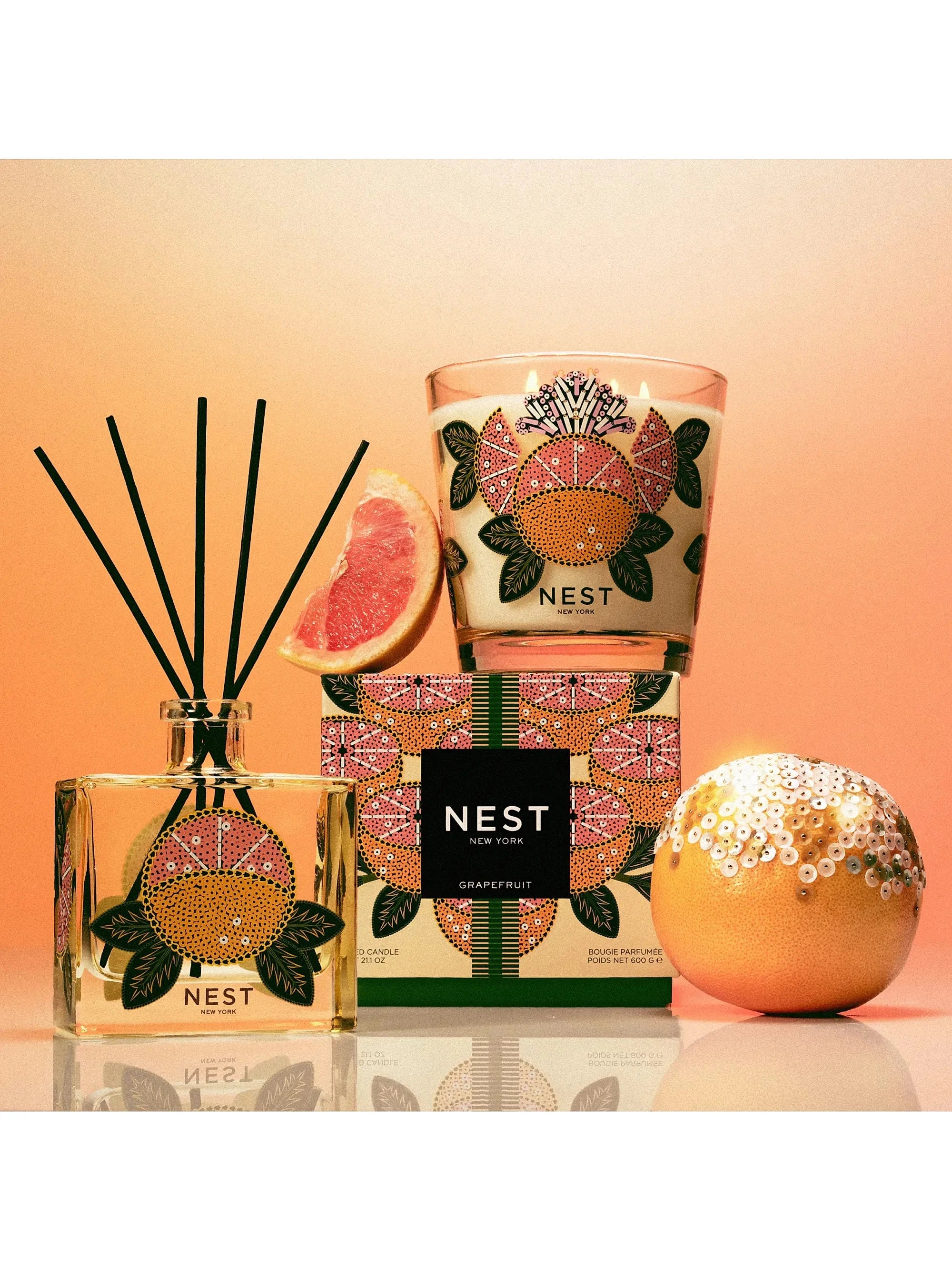 Specialty 175ml Reed Diffuser Grapefruit Candles & Diffusers - Diffusers NEST 