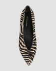 Bancroft Calf Hair Flat Ziger Brown Flats - Ballet Veronica Beard - Shoes 