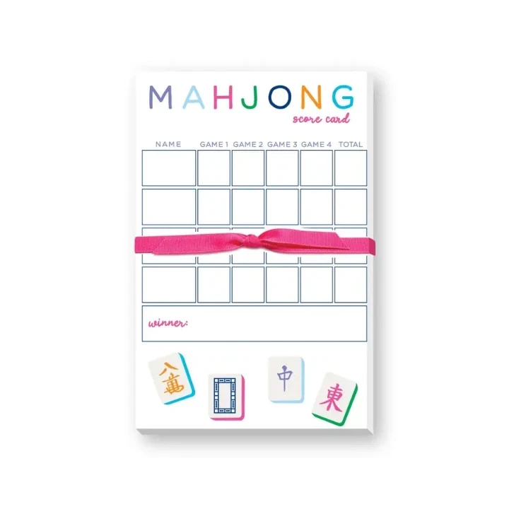 Mahjong Scoring Notepad – Peter Kate