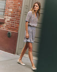 Daphne Dress Boboli Garden in Hydrangea Blue Dresses - Short Cartolina 