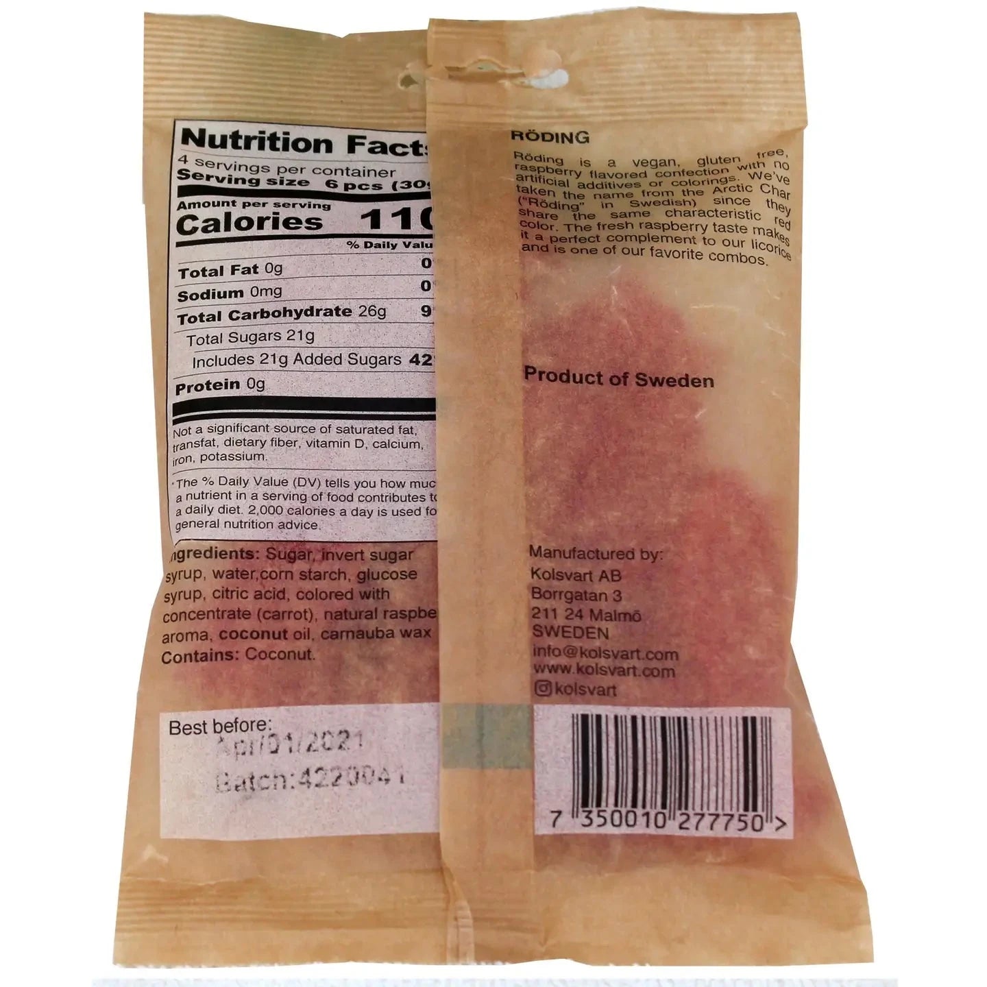 Raspberry Swedish Fish Home Decor - Tabletop M5 Corporation 