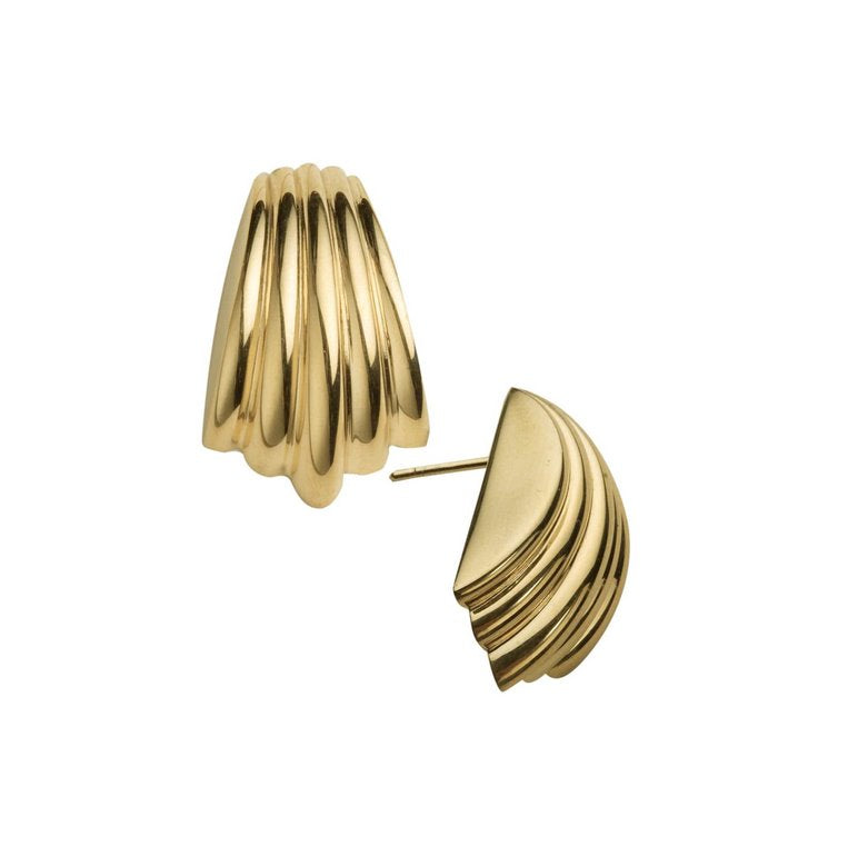 Cooper Earrings Gold Jewelry - Earrings Jennifer Zeuner 