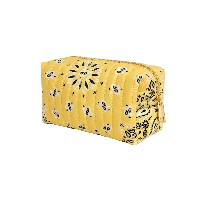 Bandana Cosmetic Everyday Travel Pouch Butter Yellow Cosmetic Ellison&amp;Young 