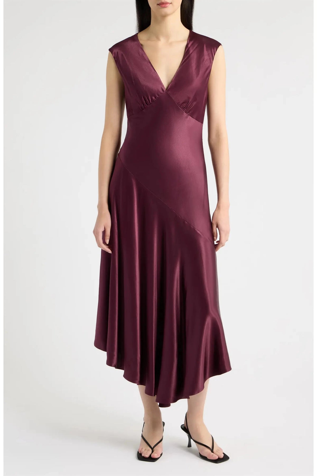 Eleni Wine Dresses - Maxi Rails 