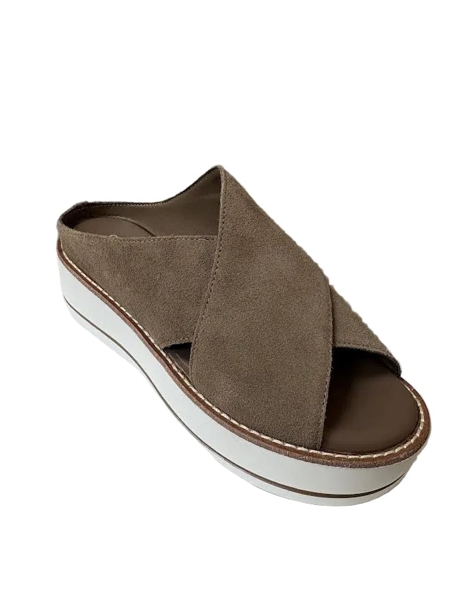 Orelia Taupe Wedges - Wedge Silent D 