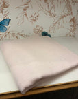 Solid Woven Shawl With Palettes and Fringe 28/80" Slightly Pink Scarves KAS 
