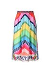 Alexa Printed Midi Skirt Skirts - Midi Me369 