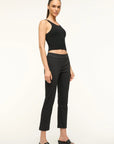 Hunter Pant Black Pants - Trousers Staud 