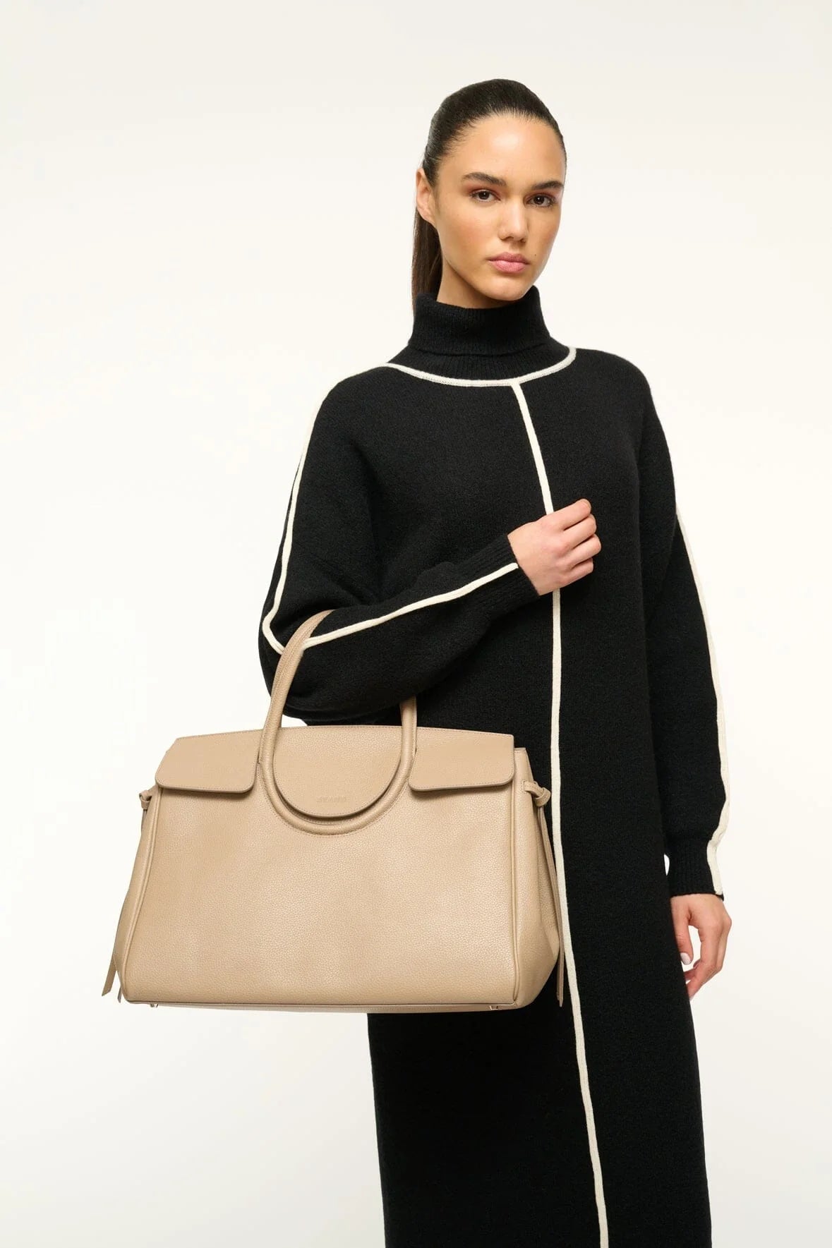 Maude Carryall Dune Tote & Satchel Staud 