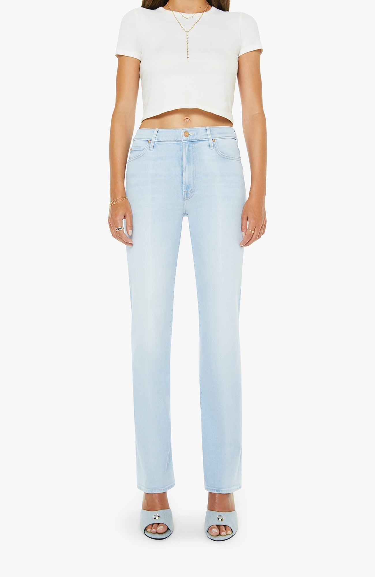 The Kick It Melt in Your Mouth Denim - Straight Mother 