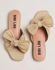 Karsie Sandal Natural Sandals - Flat Sandals Bibi Lou 