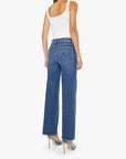 Mid Rise Rambler Zip Ankle Catch My Drift Denim - Straight Mother 