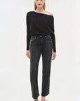 Amelia Straight Leg Jean Topanga Denim - Straight Simkhai 