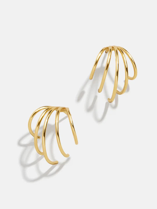 Abby 18K Gold Earrings Earrings BaubleBar 