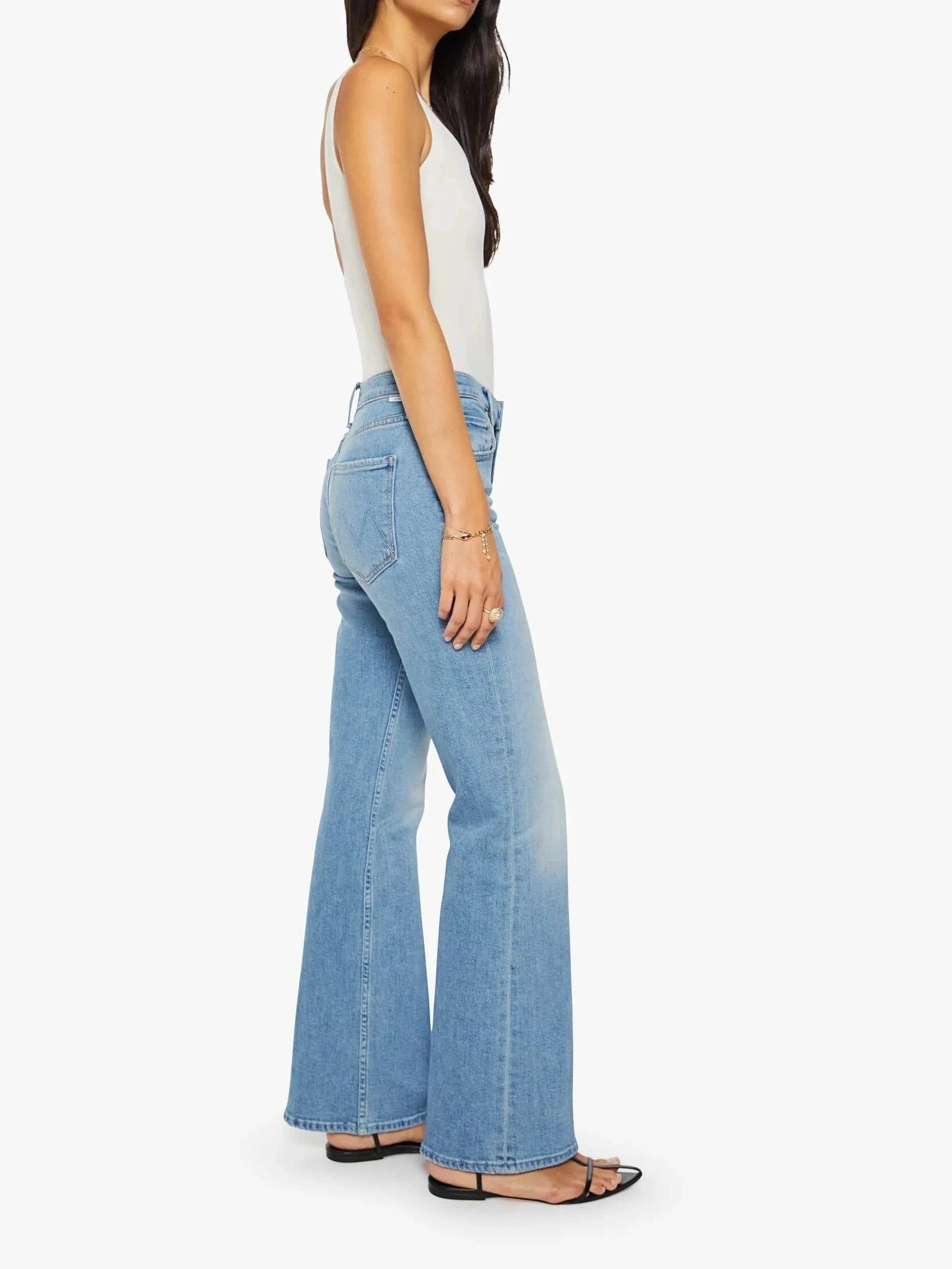 The Bookie Sneak Chaos Came Knocking Denim - Flare & Wide Leg Mother 