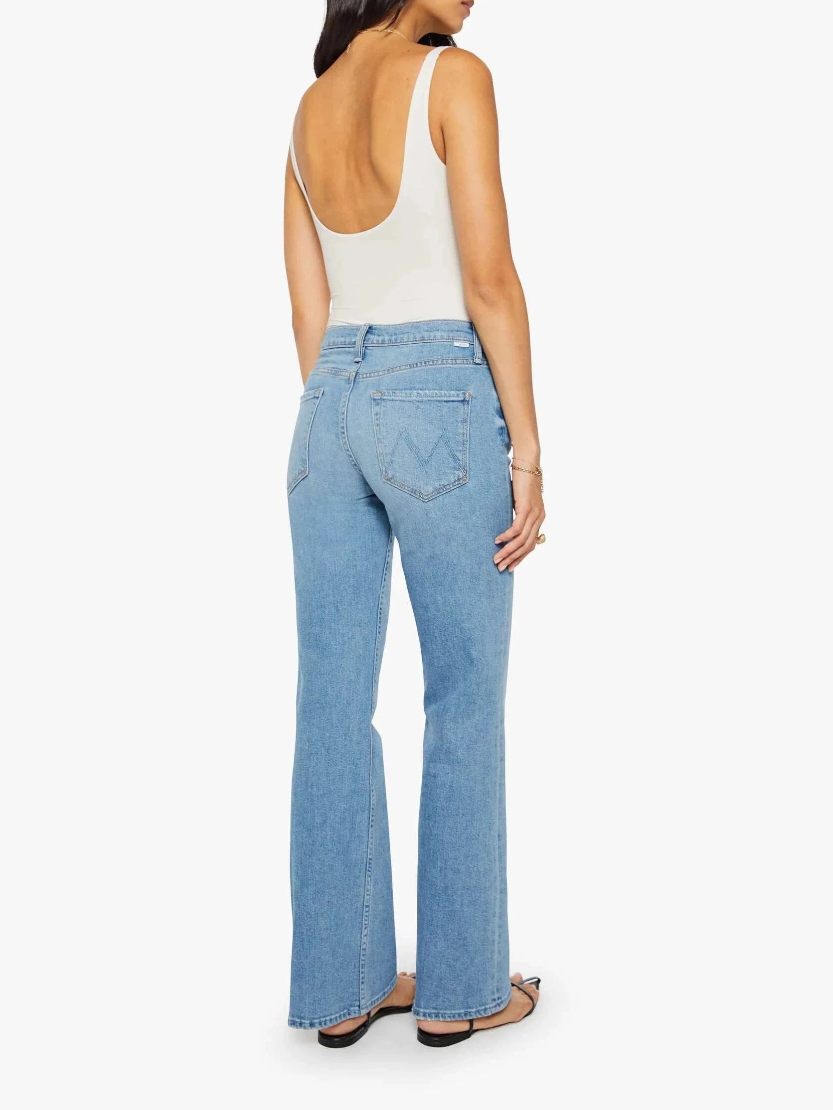 The Bookie Sneak Chaos Came Knocking Denim - Flare & Wide Leg Mother 