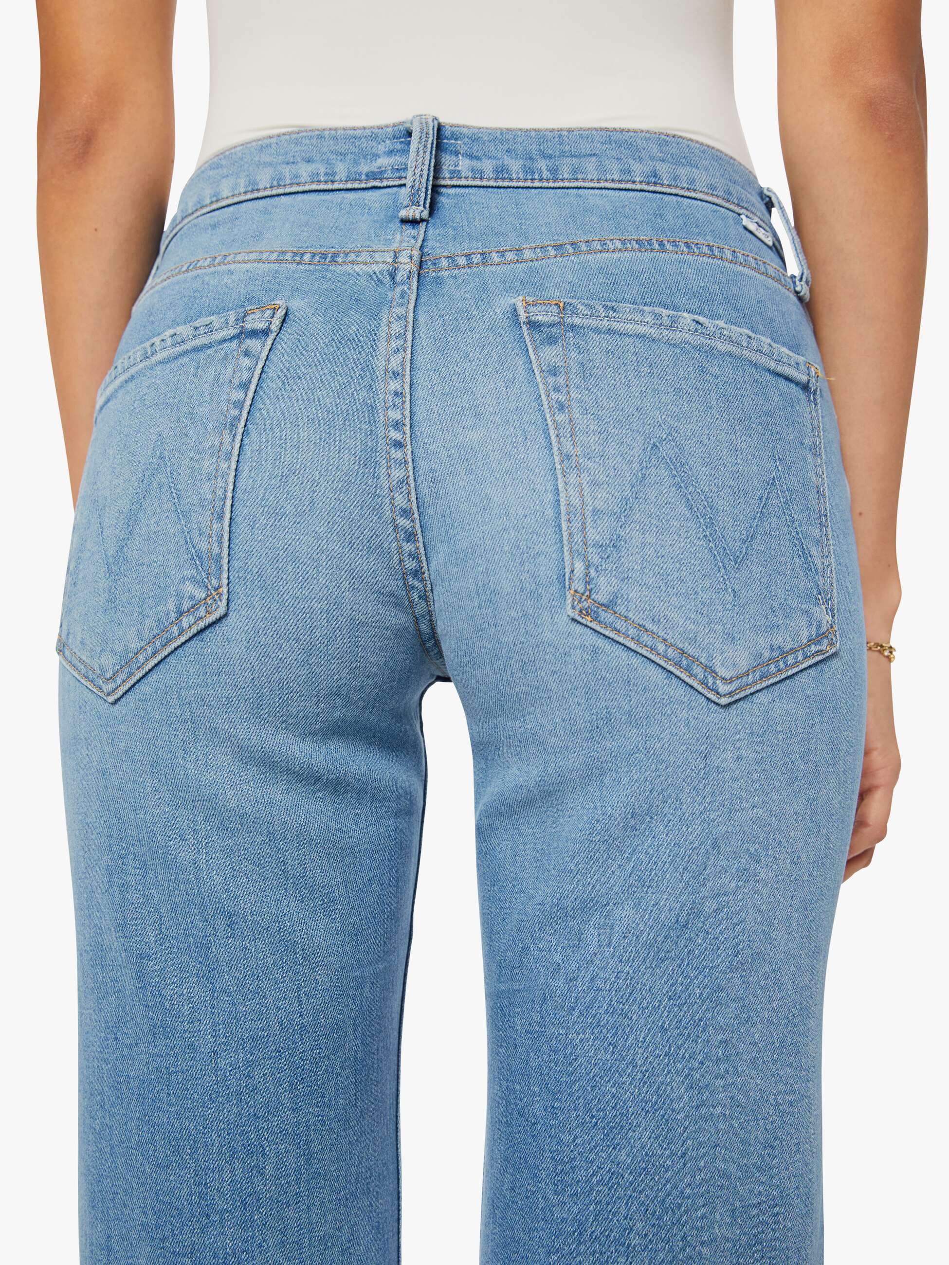The Bookie Sneak Chaos Came Knocking Denim - Flare & Wide Leg Mother 