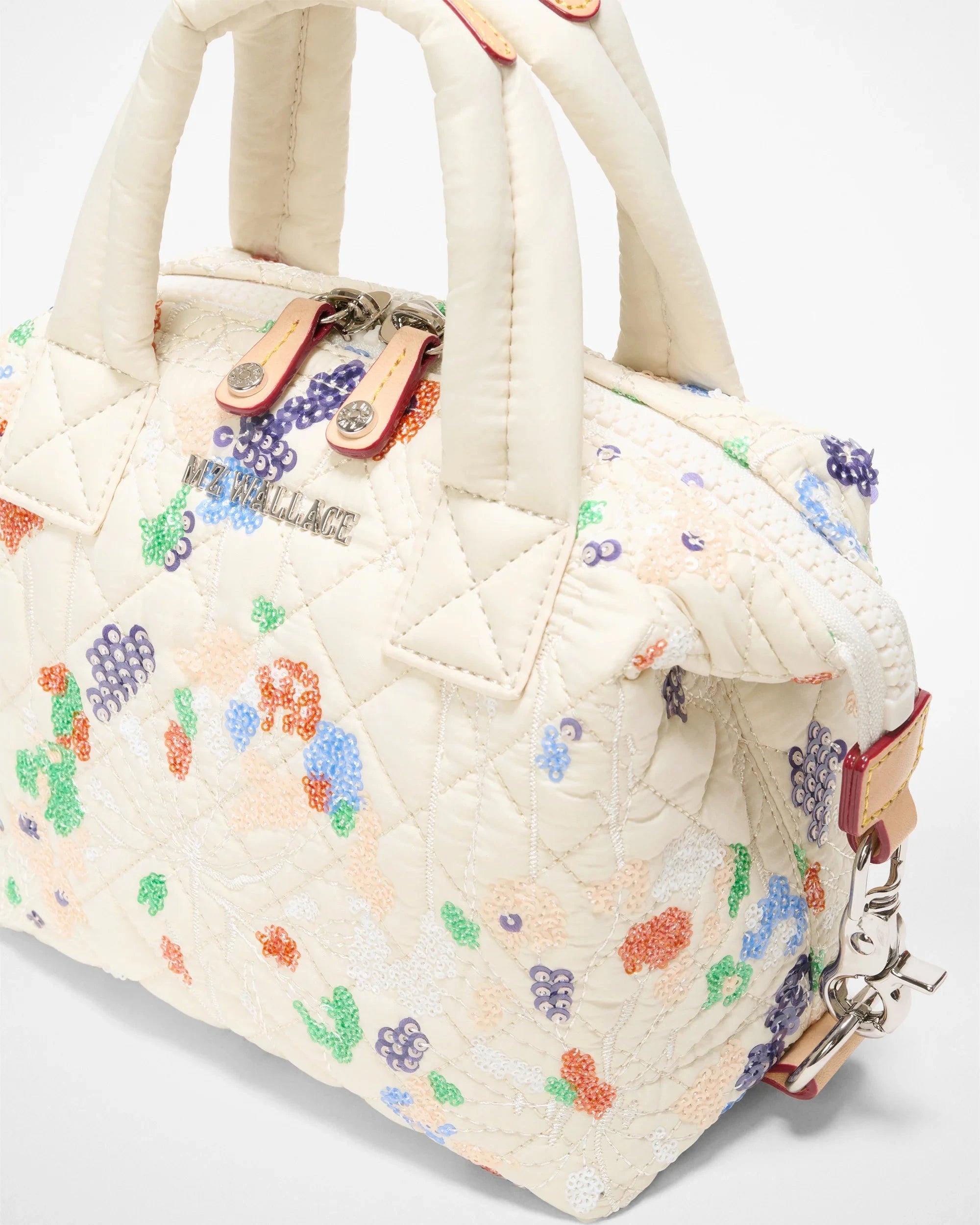 Micro Sutton Eden Sequin Tote & Satchel MZ Wallace 