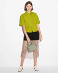 Micro Sutton Agave Green Crossbody MZ Wallace 